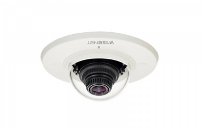 Samsung XND-6011F 2MP Indoor Network Dome CCTV Camera 2.8mm Lens PoE / 12V DC