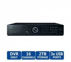 SAMSUNG SRD-1652D 16 CHANNEL CIF H.264 DVR SMARTPHONE VIEWING CCTV DDNS 500GB HDD