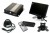 Sony Weatherproof 4 x Dash Camera HD Car Taxi CCTV Kit, LCD Screen 128GB GPS DVR