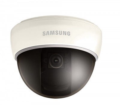 SAMSUNG SCD-2040P 1/3'' 600TVL 8MM FIXED LENS COLOUR/MONO DOME 12VDC/24VAC CAMERA