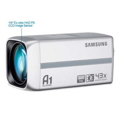 SAMSUNG SCZ-3430P HIGH RESOLUTION BODY BOX CAMERA 43X ZOOM DAY/NIGHT CCTV CAMERA