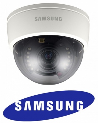 Samsung SCD-2080R High Resolution Colour Varifocal Internal CCTV IR Dome Camera