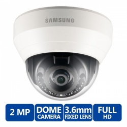 Samsung SND-L6013R 2MP Full HD WiseNet Internal Security IR LED Dome CCTV Camera