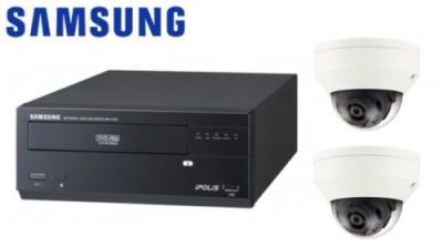 Samsung Outdoor Wildlife Observation 2 Camera CCTV Recorder System Night Vision